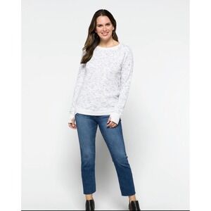 NWT Threads 4 Thought Women Cannon Tulip Hem Tunic Color Grey‎ Size 1X